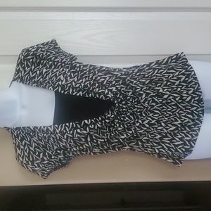 Blouse with cowl neck